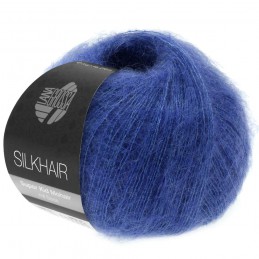 Silkhair 144 blauw Lana Grossa