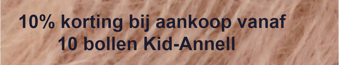 10% korting bij aankoop vanaf 10 bollen Kid-Annell